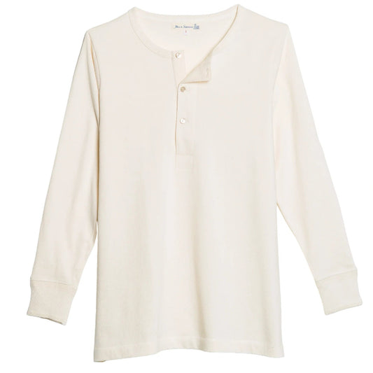 Merz b. Schwanen206 Chemise à col boutonné natureHenleyBritish Parts Luzern