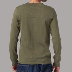 Merz b. Schwanen206 Chemise à col boutonné olive (Army)HenleyBritish Parts Luzern