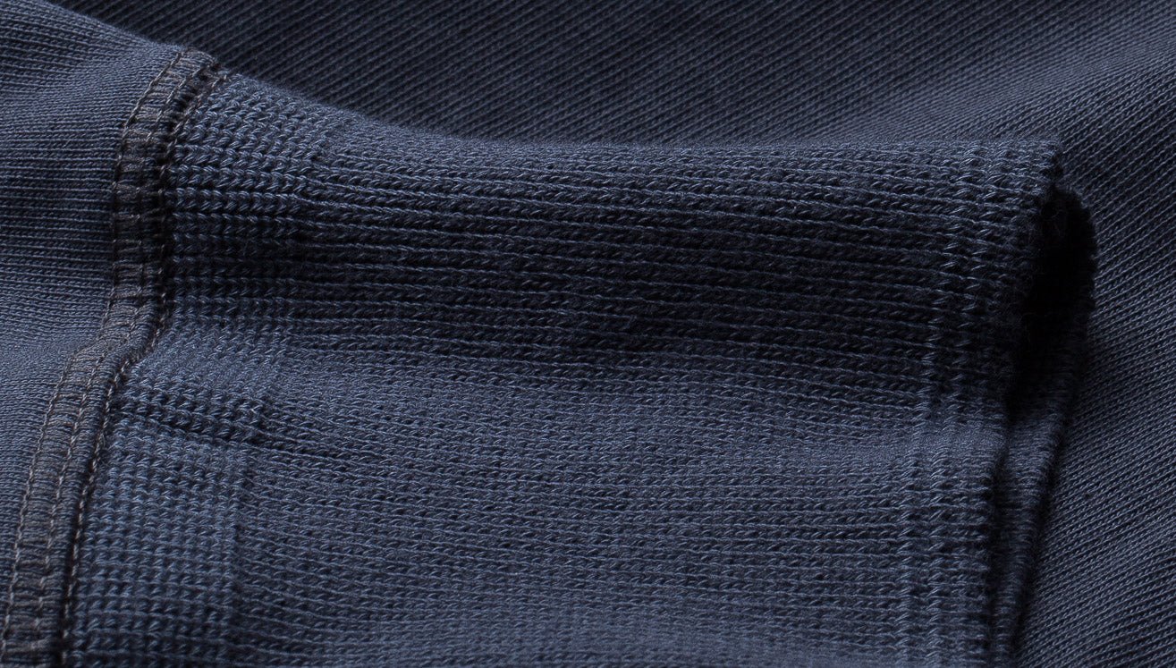 Merz b. Schwanen206 Chemise à col boutonné bleu encreHenleyBritish Parts Lucerne