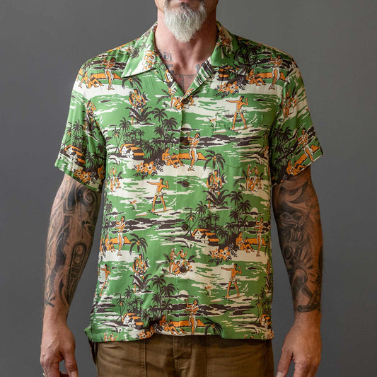 Micky OyeA Touch of Hawaii ChemiseChemiseBritish Parts Luzern