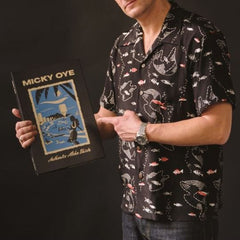 Micky OyeFish in a thrownet Hawaii ChemiseBritish Parts Lucerne