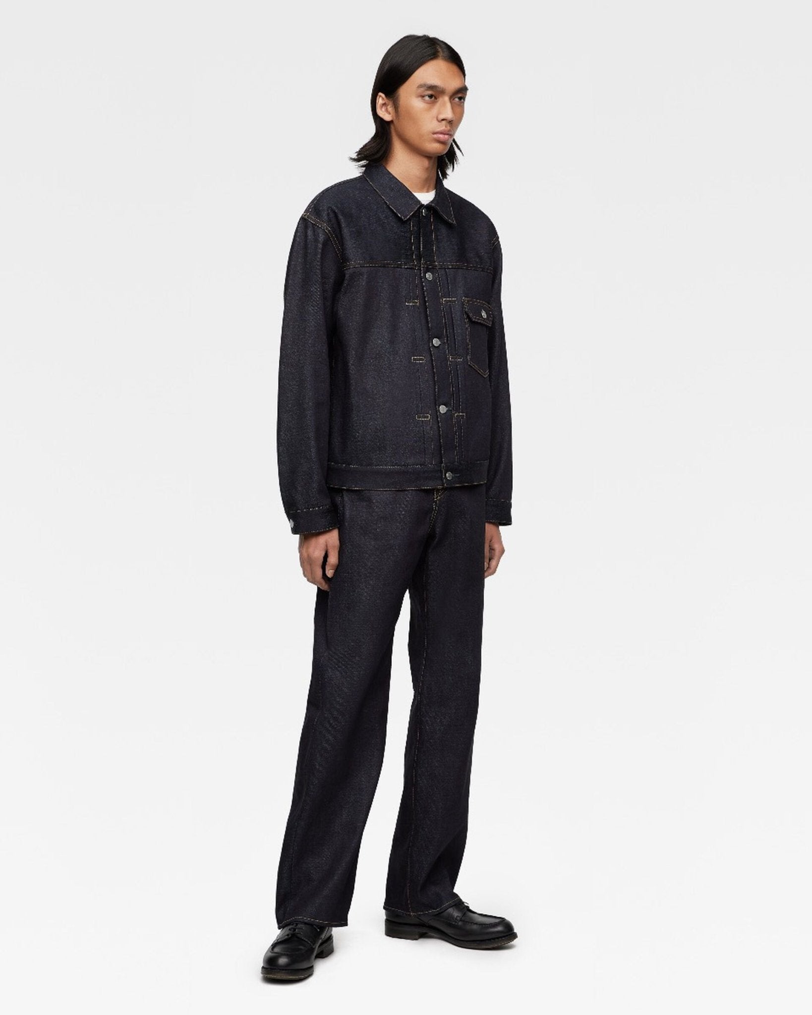 MOMOTARO001 Standard Denim Jacket 14.7ozVestesBritish Parts Luzern