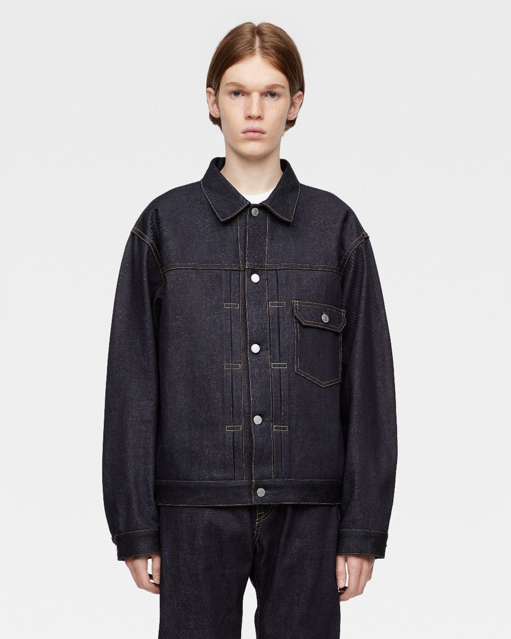 MOMOTARO001 Standard Denim Jacket 14.7ozVestesBritish Parts Luzern