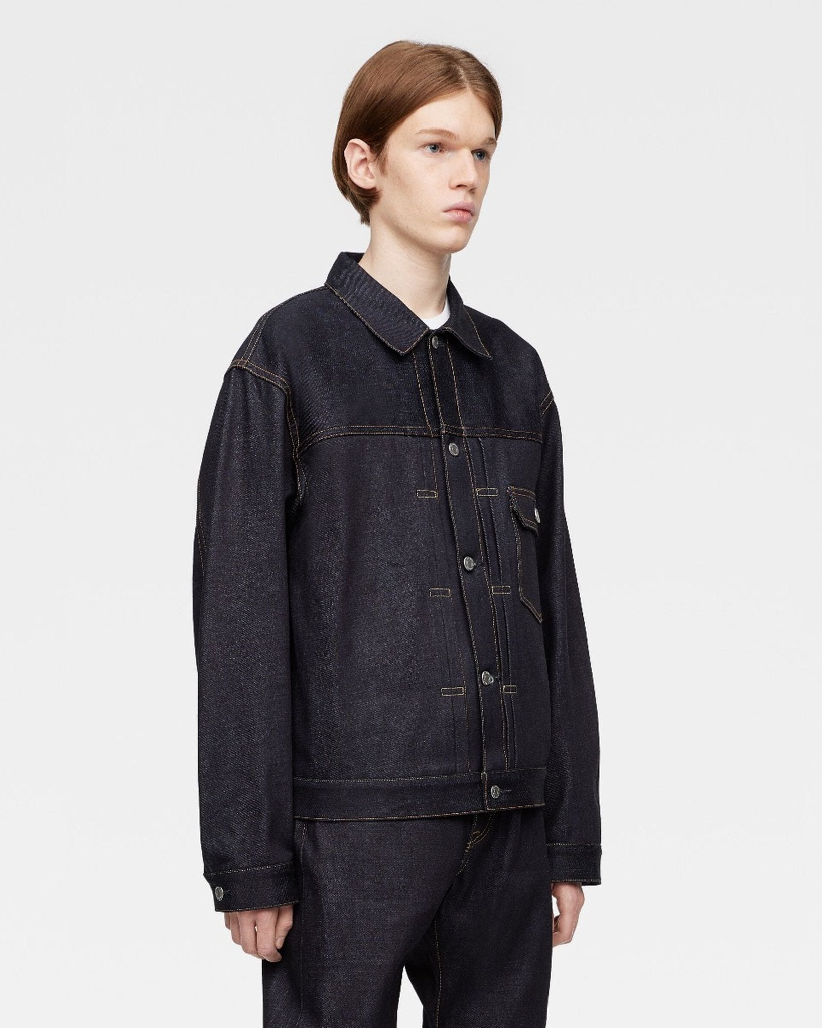 MOMOTARO001 Standard Denim Jacket 14.7ozVestesBritish Parts Luzern