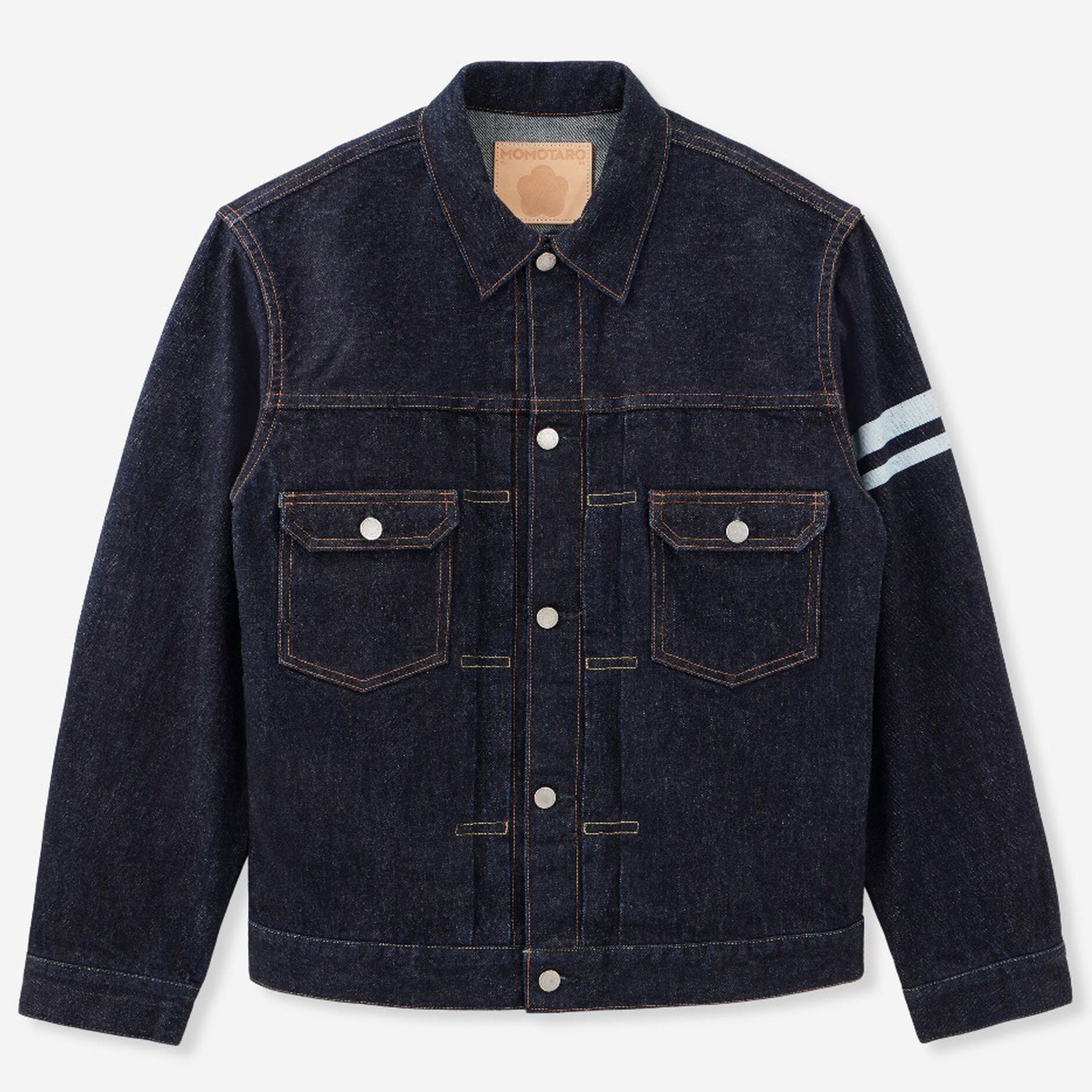 MOMOTARO002 Classic Denim Jacket 15.7ozVestesBritish Parts Luzern