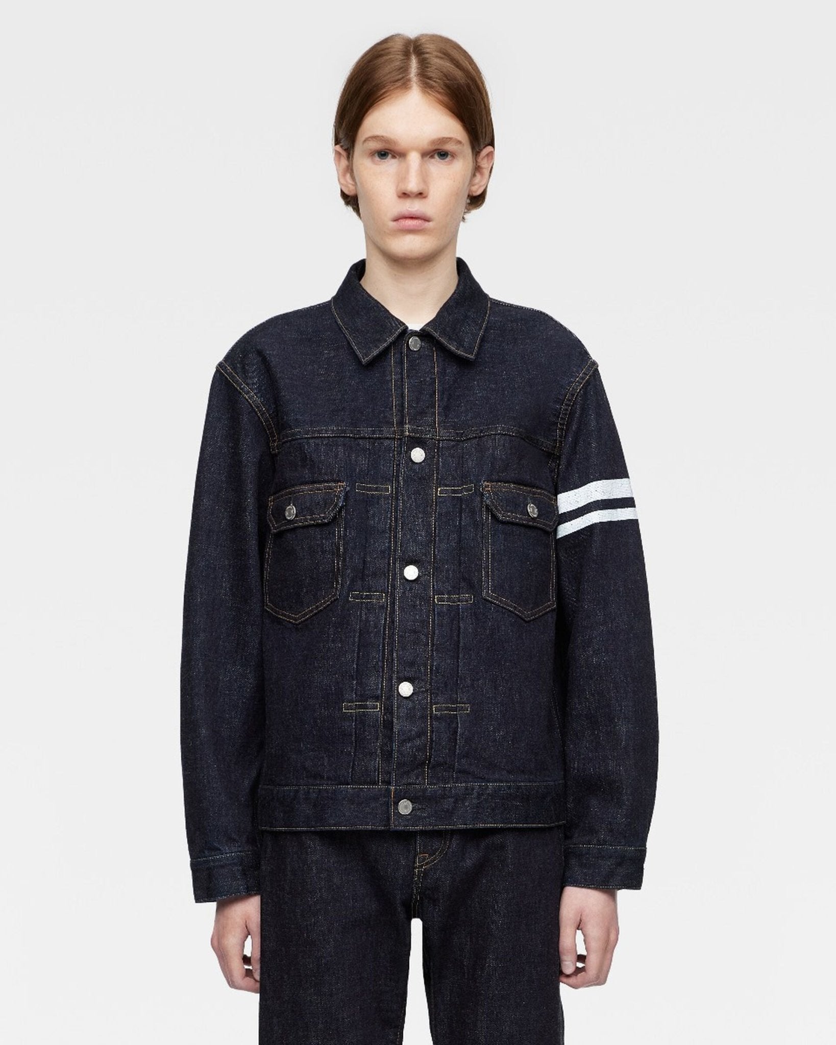 MOMOTARO002 Classic Denim Jacket 15.7ozVestesBritish Parts Luzern