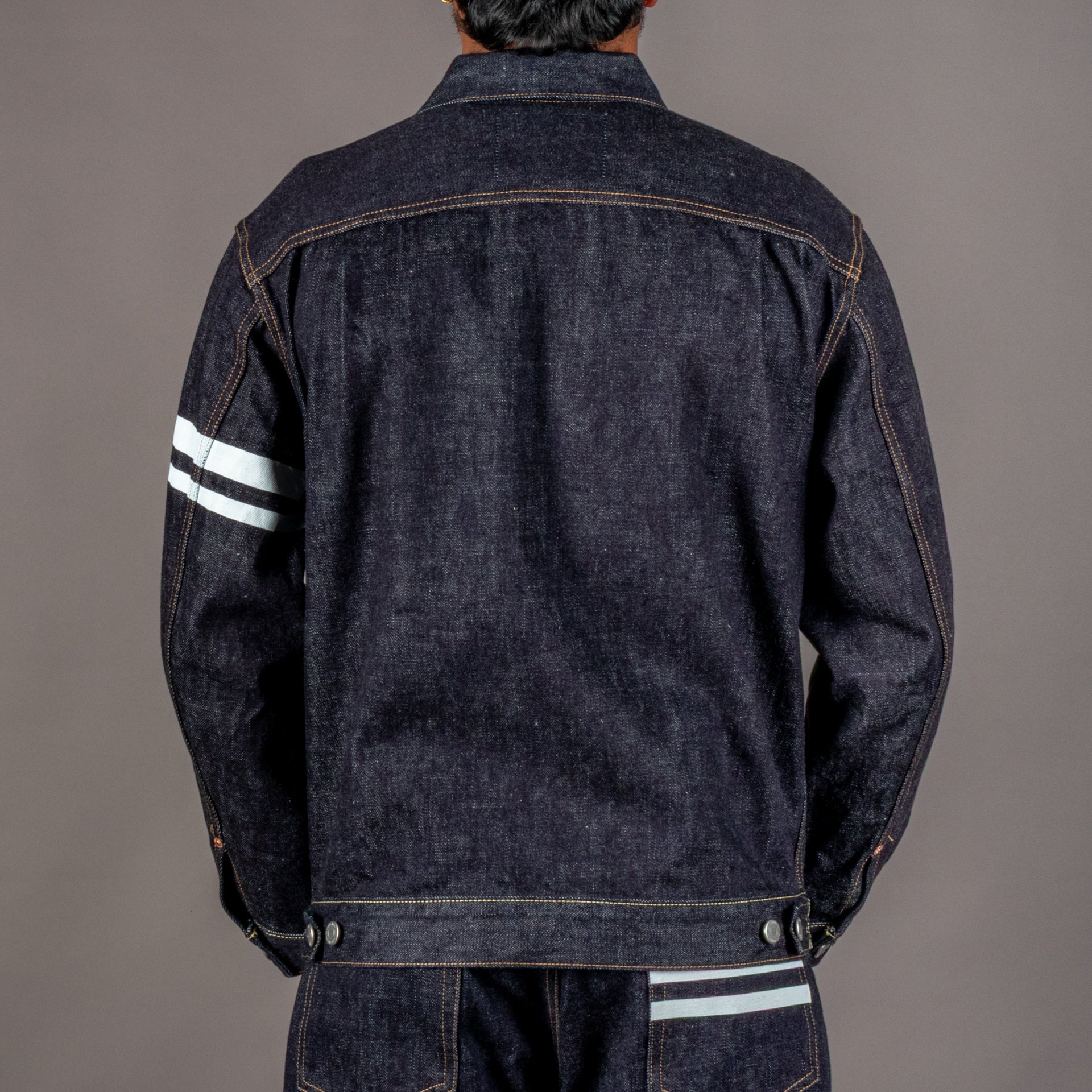 MOMOTARO002 Classic Denim Jacket 15.7ozVestesBritish Parts Luzern