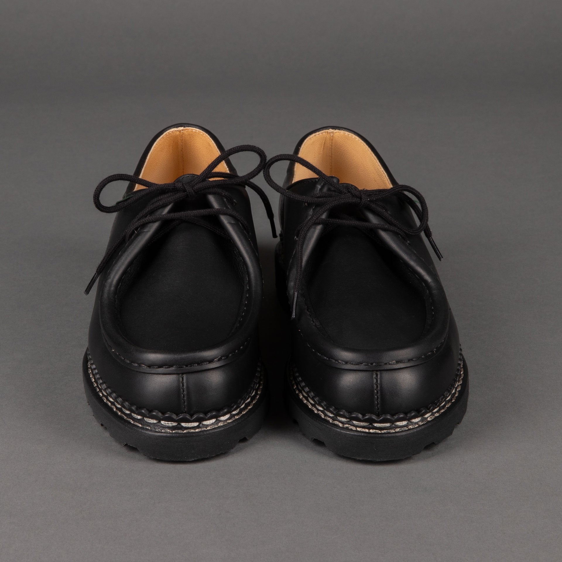 Paraboot Michael Lisse Noir Chaussures British Parts Luzern