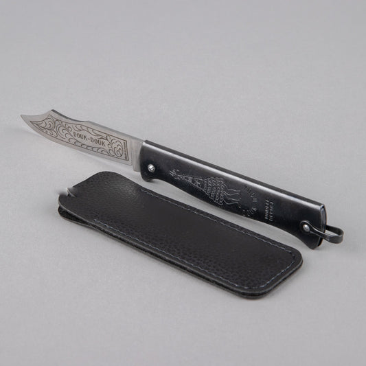 Passion FranceDouk Douk le couteau original avec manche bruni 11cmCouteau de pocheBritish Parts Luzern