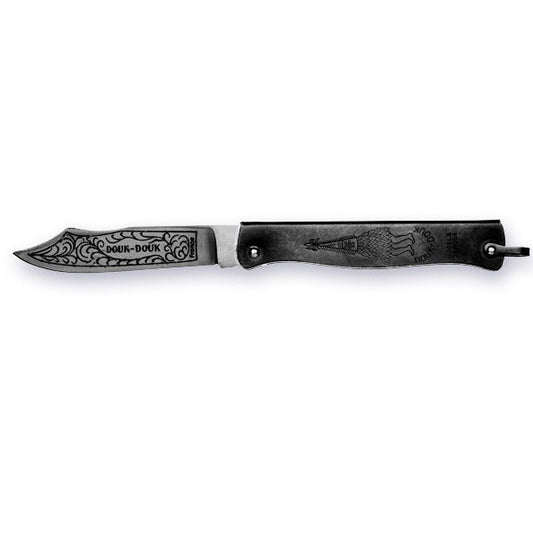 Passion FranceDouk Douk le couteau original avec manche bruni 11cmCouteau de pocheBritish Parts Luzern