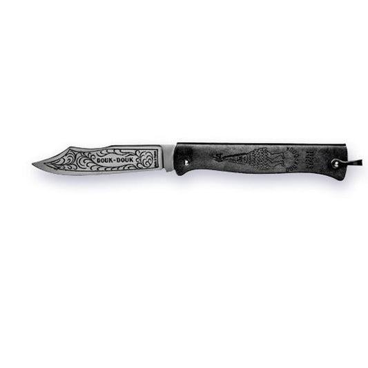 Passion FranceDouk Douk le couteau original avec manche bruni 9cmCouteau de pocheBritish Parts Luzern