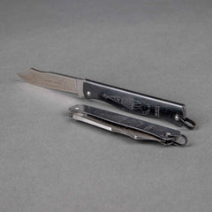 Passion FranceDouk Douk le couteau original avec manche bruni 9cmCouteau de pocheBritish Parts Luzern