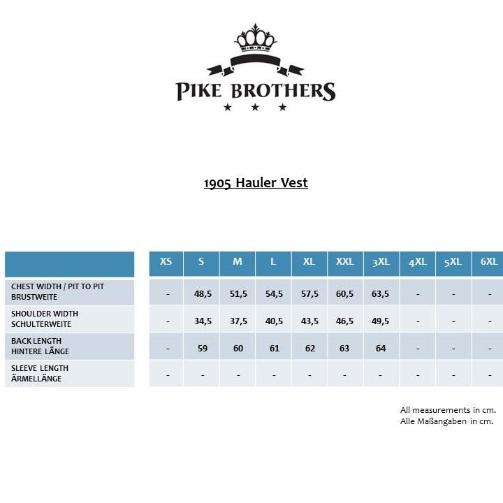 Pike Brothers1905 Hauler Vest Upland BrownGiletsBritish Parts Luzern