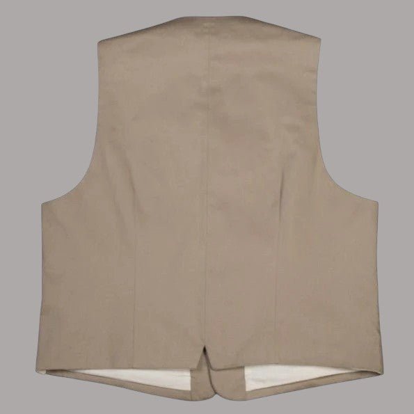 Pike Brothers1923 Veste Buccaneer Cav. Twill BeigeGiletsBritish Parts Luzern