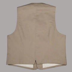 Pike Brothers1923 Veste Buccaneer Cav. Twill BeigeGiletsBritish Parts Luzern