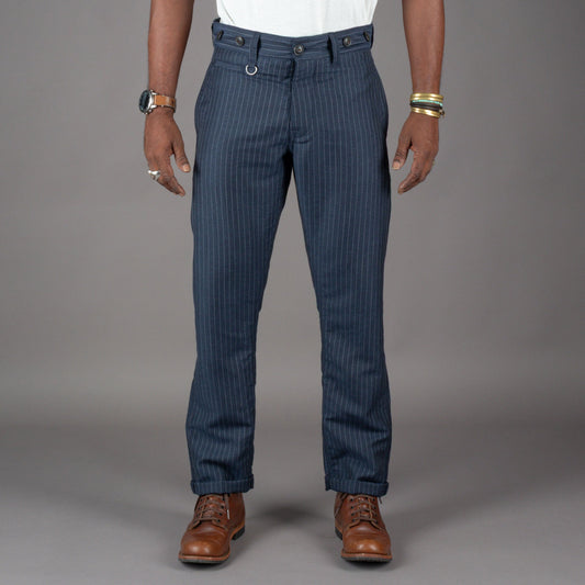 Pike Brothers1923 Pantalon Buccanoy Chicago BluePantalonsBritish Parts Lucerne