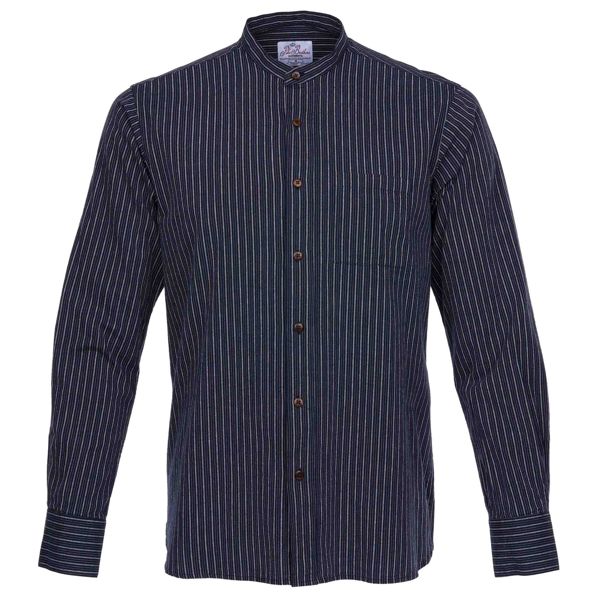 Pike Brothers1923 Buccanoy Shirt Beaumont blueChemiseBritish Parts Lucerne