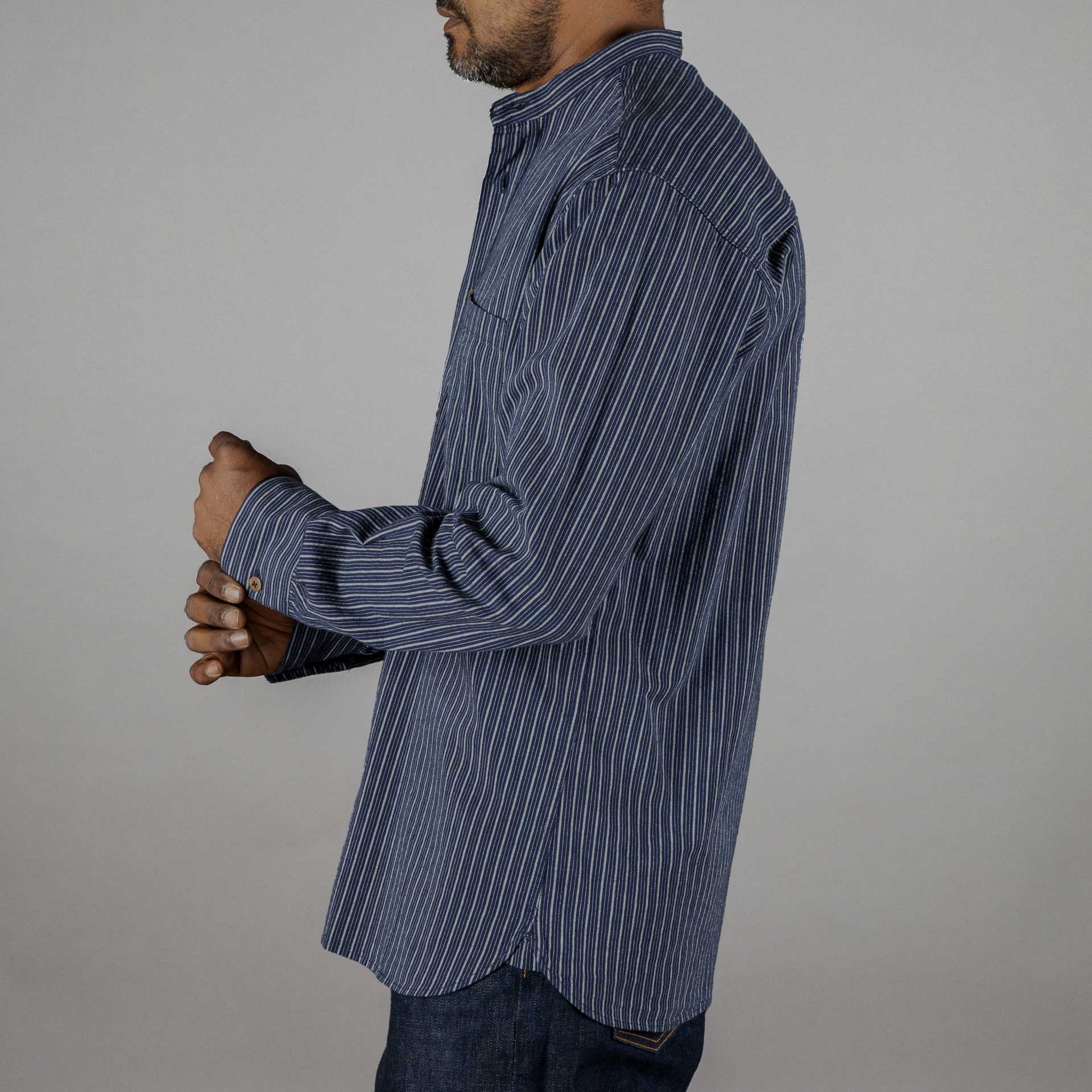 Pike Brothers1923 Buccanoy Shirt Beaumont blueChemiseBritish Parts Lucerne