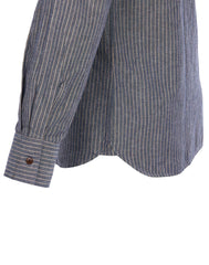 Chemise Buccanoy Brisbane Blue, 1923, Pike Brothers, pièces britanniques de Lucerne