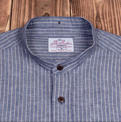 Chemise Buccanoy Brisbane Blue, 1923, Pike Brothers, pièces britanniques de Lucerne