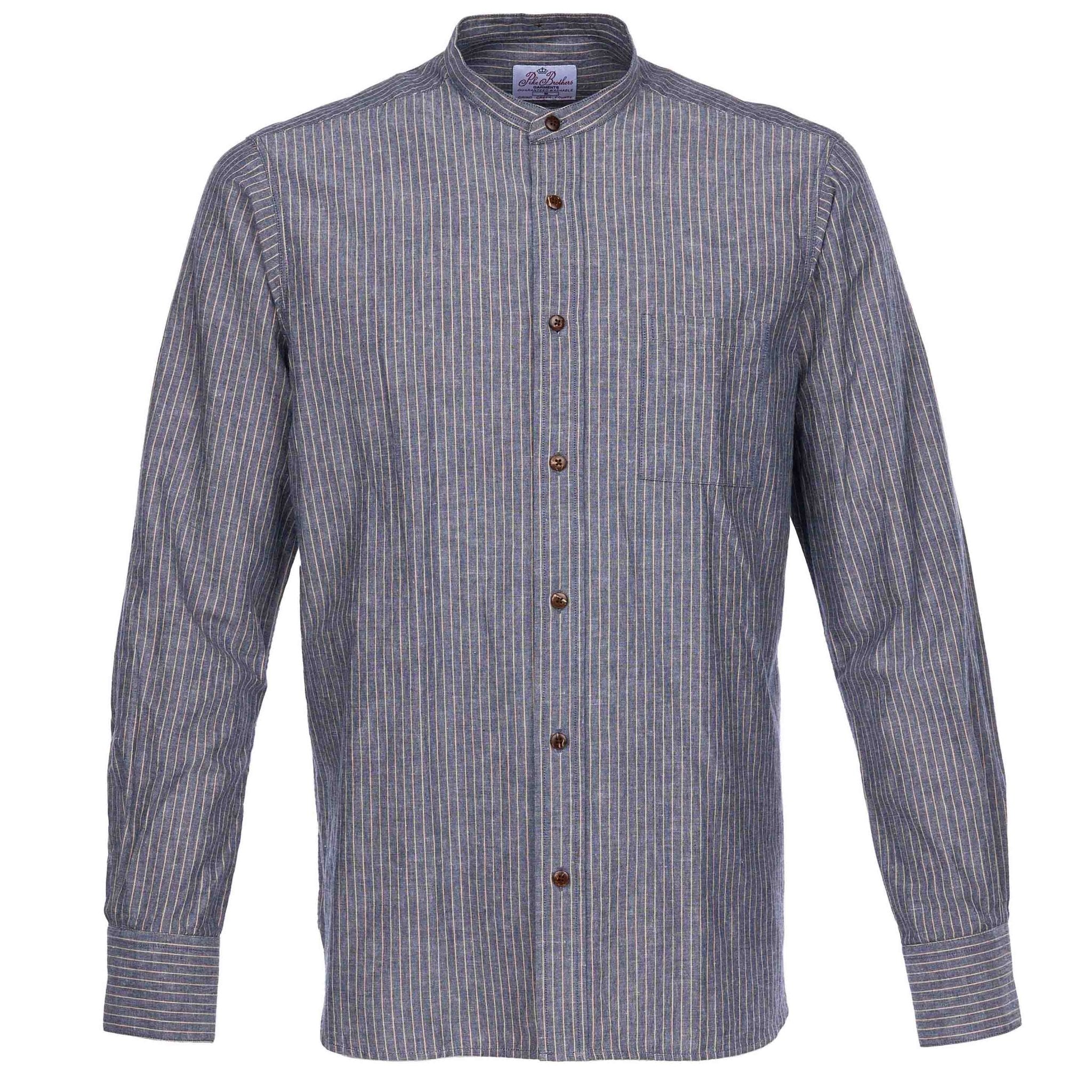 Chemise Buccanoy Brisbane Blue, 1923, Pike Brothers, pièces britanniques de Lucerne