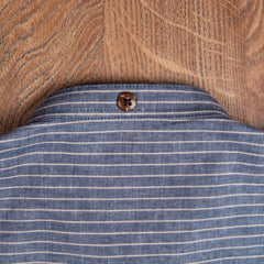 Chemise Buccanoy Brisbane Blue, 1923, Pike Brothers, pièces britanniques de Lucerne