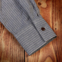 Pike Brothers1923 Buccanoy Shirt Grey StripedChemiseBritish Parts Luzern