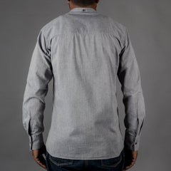 Pike Brothers1923 Buccanoy Shirt Grey StripedChemiseBritish Parts Luzern