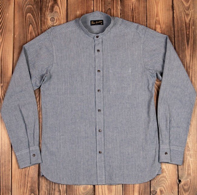 Pike Brothers1923 Buccanoy Shirt Grey StripedChemiseBritish Parts Luzern