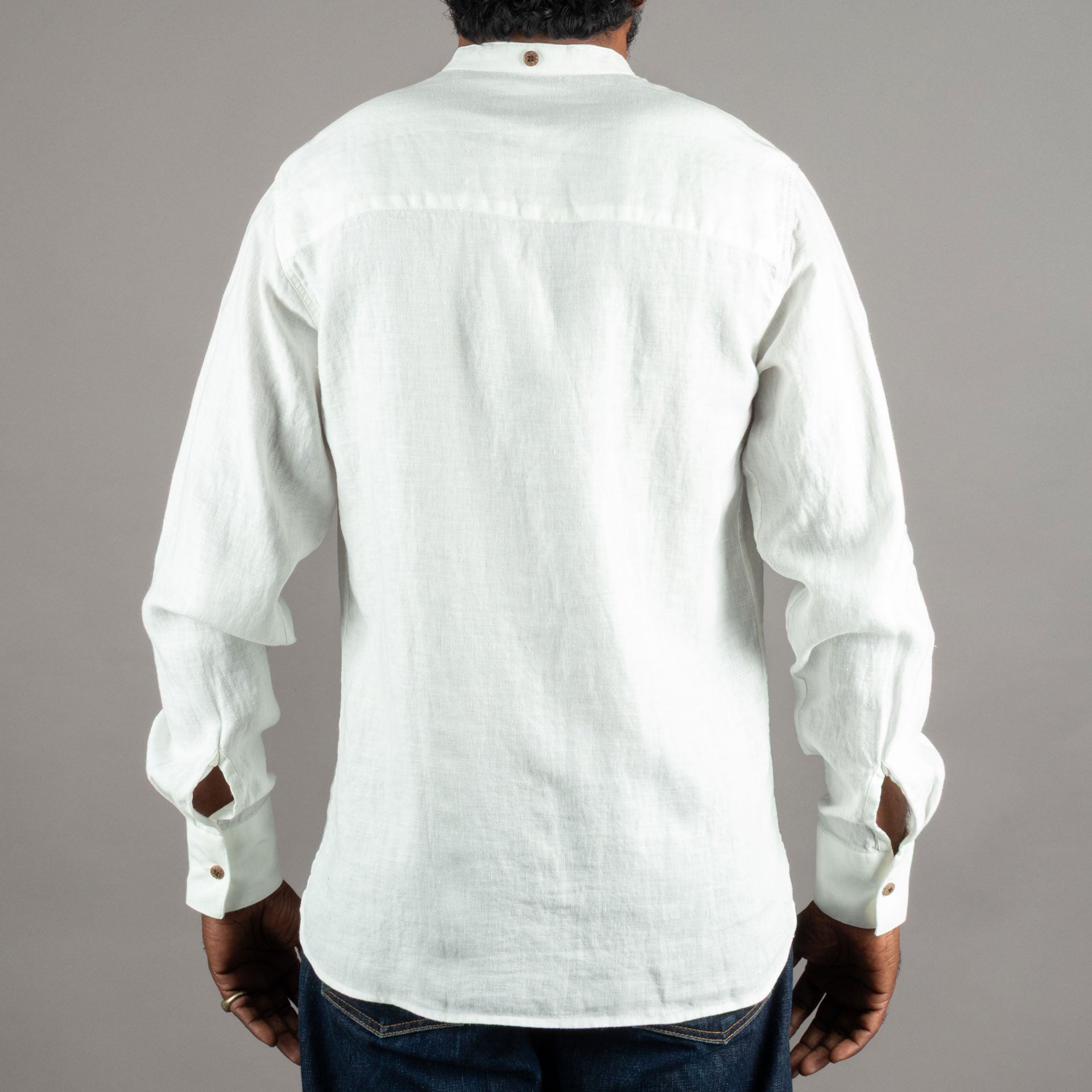 Pike Brothers1923 Buccanoy Shirt Lin EcruChemiseBritish Parts Lucerne