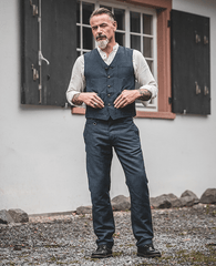 Pike Brothers1923 Buccanoy Shirt Lin EcruChemiseBritish Parts Lucerne