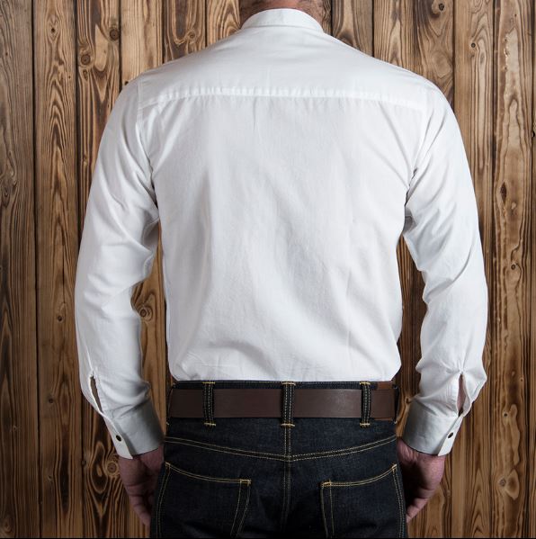 Pike Brothers1923 Buccanoy Shirt White ChambreyChemiseBritish Parts Lucerne