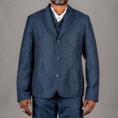 Pike Brothers1927 Harvester Jacket Chicago BlueVestesBritish Parts Luzern