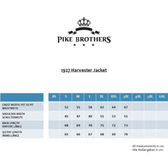 Pike Brothers1927 Harvester Jacket Owen BlueJackenBritish Parts Luzern