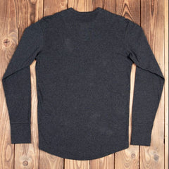 Pike Brothers1927 Chemise Henley à manches longues Iron GreyHenleyBritish Parts Luzern