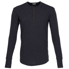 Pike Brothers1927 Chemise Henley à manches longues Iron GreyHenleyBritish Parts Luzern