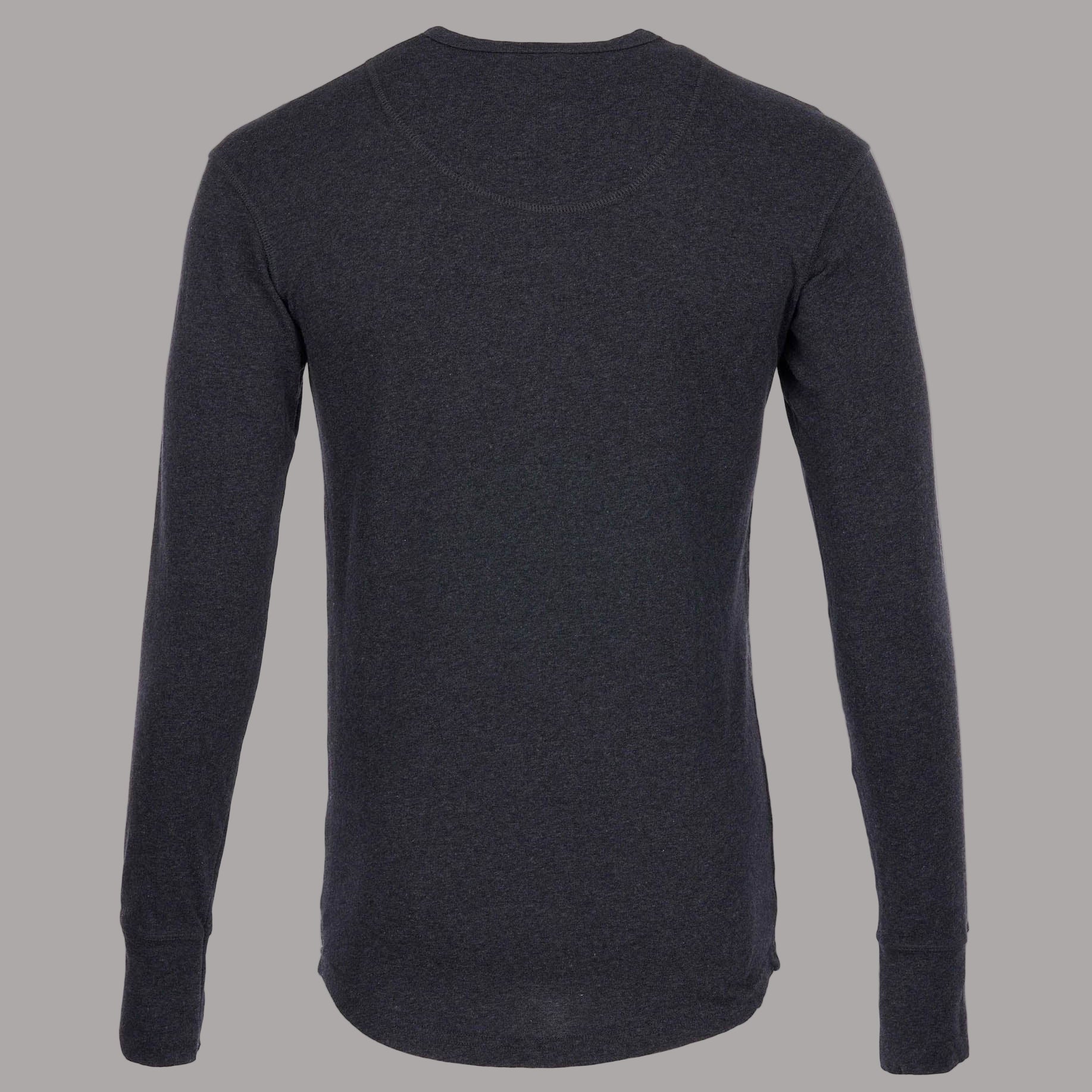 Pike Brothers1927 Chemise Henley à manches longues Iron GreyHenleyBritish Parts Luzern