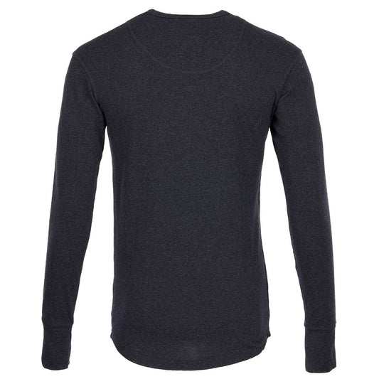 Pike Brothers1927 Chemise Henley à manches longues Iron GreyHenleyBritish Parts Luzern