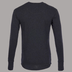 Pike Brothers1927 Chemise Henley à manches longues Iron GreyHenleyBritish Parts Luzern