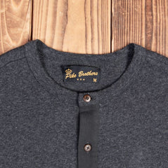 Pike Brothers1927 Chemise Henley à manches longues Iron GreyHenleyBritish Parts Luzern