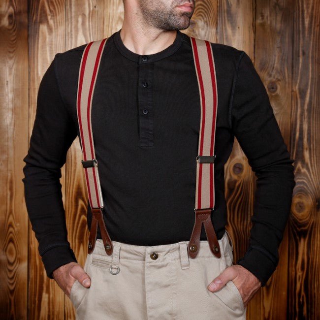 Pike Brothers1937 Heavy Duty bretelles rougesBretagne Parts Lucerne