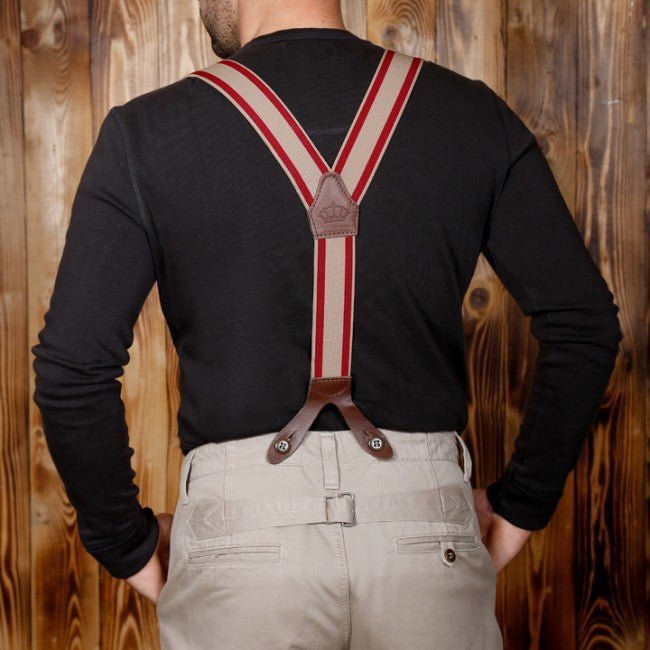 Pike Brothers1937 Heavy Duty bretelles rougesBretagne Parts Lucerne