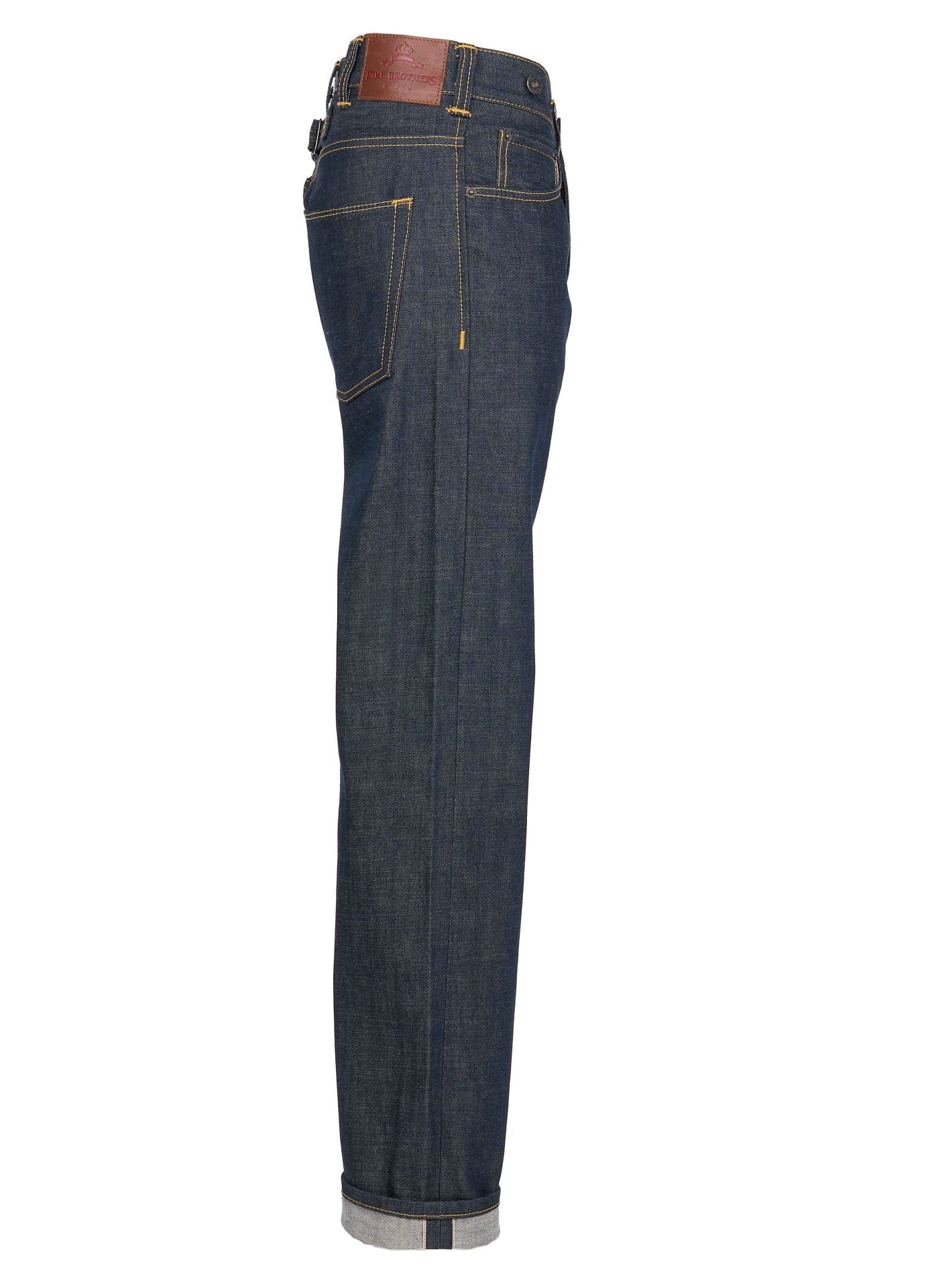 Pike Brothers1937 Roamer Pant Dark Indigo Blue 11ozPantalonsBritish Parts Luzern