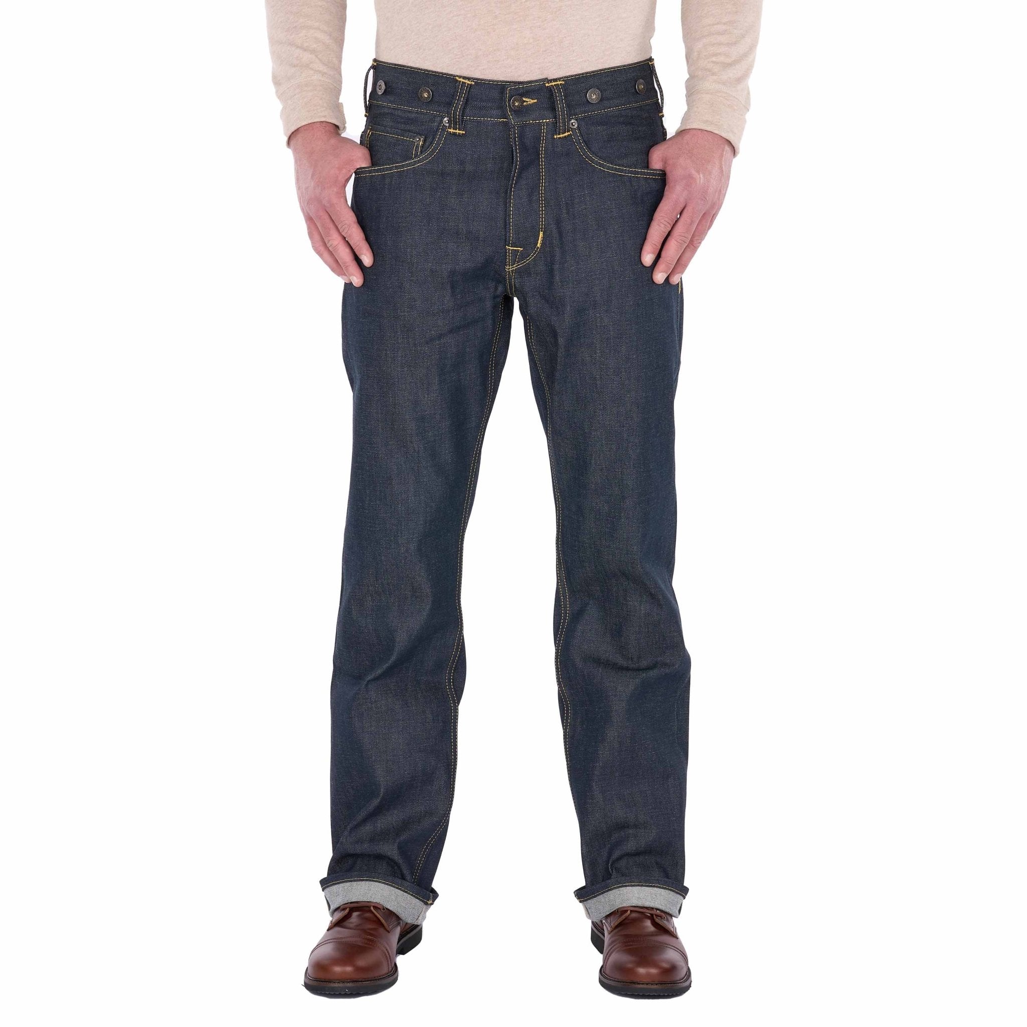 Pike Brothers1937 Roamer Pant Dark Indigo Blue 11ozPantalonsBritish Parts Luzern