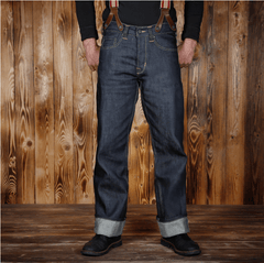 Pike Brothers1937 Roamer Pant Dark Indigo Blue 11ozPantalonsBritish Parts Luzern