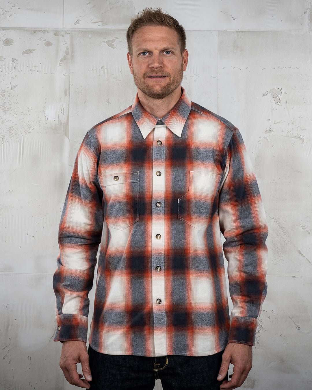 Pike Brothers1937 Roamer Shirt Danville RedChemiseBritish Parts Luzern