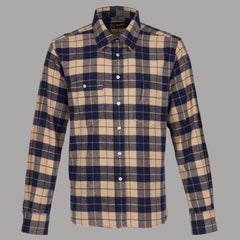 Pike Brothers1937 Roamer Shirt Flannel BlueChemiseBritish Parts Luzern