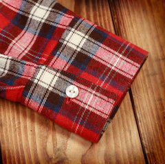 Pike Brothers1937 Roamer Shirt Flannel RedChemiseBritish Parts Luzern