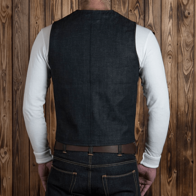 Pike Brothers1937 Roamer Vest 11oz MetalGiletsBritish Parts Luzern