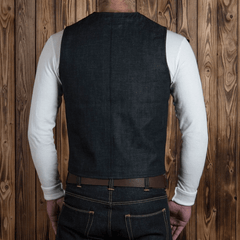 Pike Brothers1937 Roamer Vest 11oz MetalGiletsBritish Parts Luzern